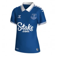 Camiseta Everton Primera Equipación Replica 2023-24 para mujer mangas cortas
